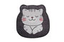 Mijölnir Neko Alfombrilla de baño Gris 100x100 cm